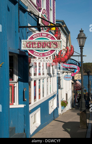 Geddy Lobster Restaurant, Bar Harbor, Maine, New England, USA, Nordamerika, Amerika Stockfoto