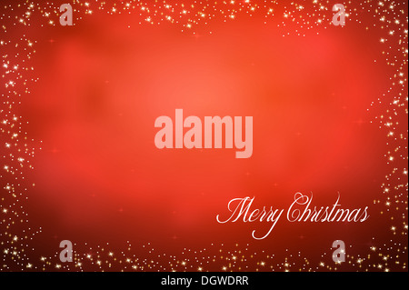 Weihnachten Hintergrund mit Text-Raum Stockfoto