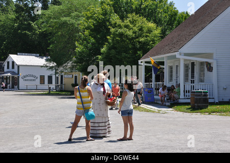 Mystic Seaport, Connecticut, USA Stockfoto