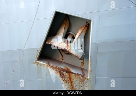 Rosten Rusty Schiffe Anker Schiff Korrosion Stockfoto