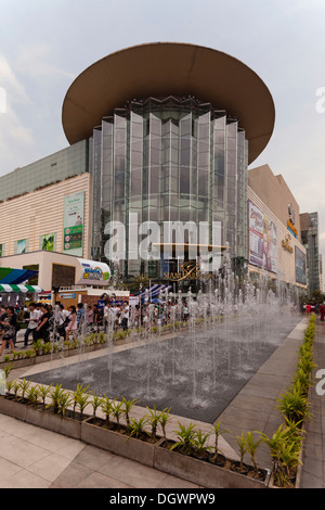 Siam Paragon, Einkaufszentrum, Exterieur, Glas-Fassade, Rama I Road, Bangkok, Thailand, Asien Stockfoto