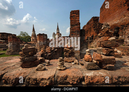 Ruinen des Wat Phra Mahathat Ayutthaya, Thailand, Asien Stockfoto