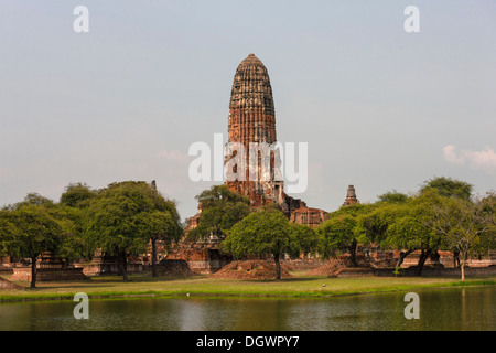 Wat Phra Ram, Prang, Ayutthaya, Thailand, Asien Stockfoto