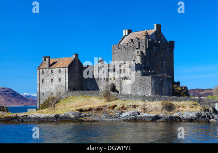 Eilean Donan Castle in Schottland Stockfoto