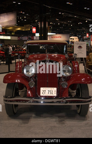 1932 Chrysler Imperial.  Der 2013 Chicago Auto Show. Classic Car Club Of America Stockfoto