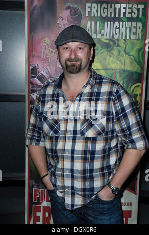 Executive Producer von SOULMATE Neil Marshall besucht die Frightfest All-Nighter13 auf 26.10.2013 im Vue West End, London. Personen im Bild: Neil Marshall. Bild von Julie Edwards Stockfoto