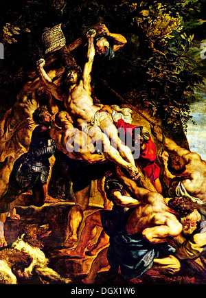 Die Höhe des Kreuzes - von Rubens, 1611 Stockfoto