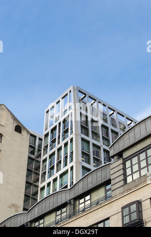 Stadt-Szene Conatining eine Mischung verschiedener Baustile in London Stockfoto