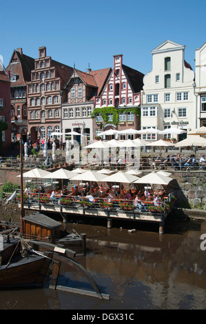 Hafen von Lüneburg, Am weist, Lüneburg, Niedersachsen, Deutschland Stockfoto