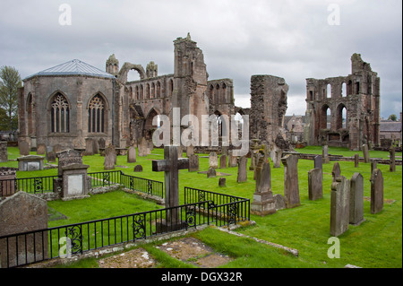 Ruinen der Kathedrale von Elgin, Moray, Schottland, Vereinigtes Königreich, Europa, Elgin, Moray, Schottland, Vereinigtes Königreich Stockfoto