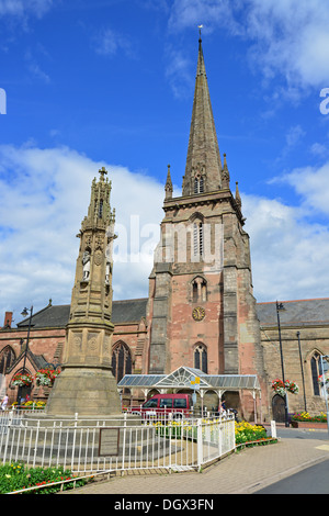 St Peter Kirche, hohe Stadt, Hereford, Herefordshire, England, Vereinigtes Königreich Stockfoto