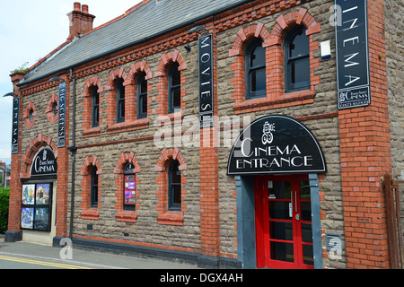 Baker Street Cinema, Lewis Lane, Abergavenny, Monmouthshire, Wales, Vereinigtes Königreich Stockfoto