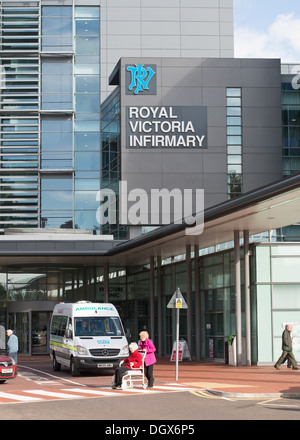 Royal Victoria Infirmary RVI Newcastle-Nord-Ost England UK Stockfoto