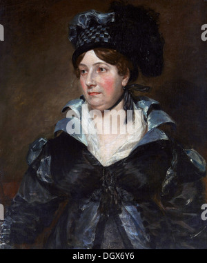 Frau James Pulham, Sr. (oder Frances Amys) - von John Constable, 1818 Stockfoto