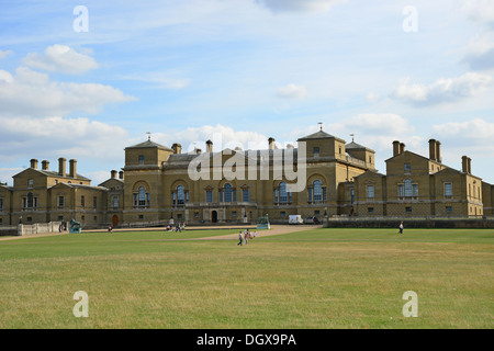 18. Jahrhundert Holkham Hall, Holkham, Norfolk, England, Vereinigtes Königreich Stockfoto