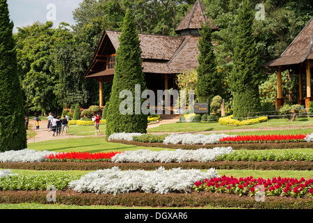 Die National Kandawgyi Botanical Gardens sind ein weltweit anerkannter Botanischer Garten in Pyin Oo Lwin, Myanmar. Stockfoto