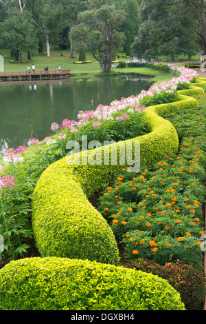 Die National Kandawgyi Botanical Gardens sind ein weltweit anerkannter Botanischer Garten in Pyin Oo Lwin, Myanmar. Stockfoto