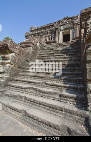 Alten Angkor Wat Stufen Treppe Stockfoto