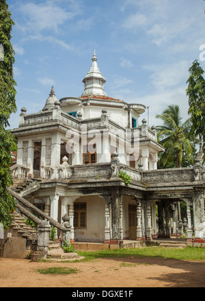 Haus im Kolonialstil erbaut Anfang des 20. Jahrhunderts in Negombo, Sri Lanka Stockfoto