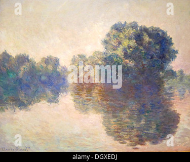 Seine in Giverny - von Claude Monet, 1897 Stockfoto