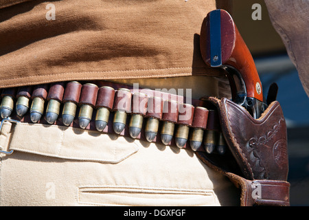 Zeitraum Akteuren bieten reinactment Veranstaltungen im Tombstone, Arizona. Stockfoto