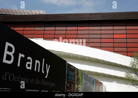 Musée du Quai Branly, Museum, Paris, Île-de-France, Frankreich Stockfoto