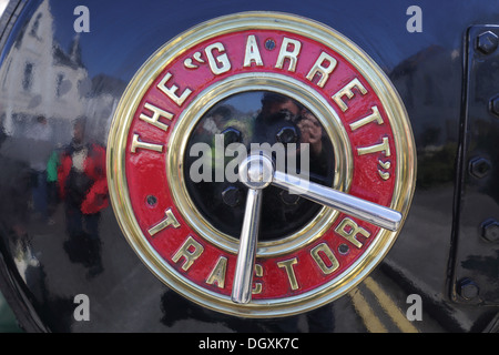 Zugmaschine vorne; Trevithick Tag; Camborne; Cornwall Stockfoto