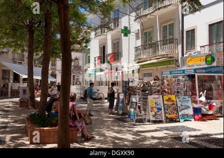 Portugal, Algarve. Lagos, einen Souvenir-Shop in der Mitte der Stadt Stockfoto