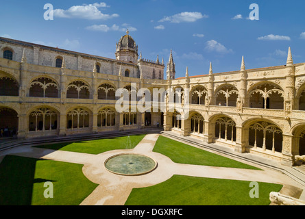 Portugal, Lissabon, Belém, Mosteiro Dos Jerónimos Kloster Stockfoto