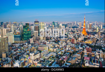 Tokyo Tower in Tokio, Japan Stockfoto