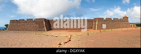 Sal Felipe Fort in der Nähe von Cidade Velha, historische Stadt, Santiago Island, Kap Verde Stockfoto