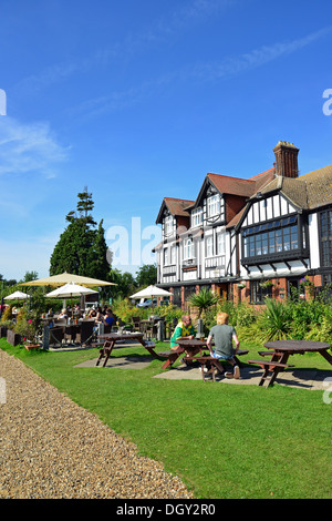 Das Swan Inn, Horning, Norfolk Broads, Norfolk, England, Vereinigtes Königreich Stockfoto