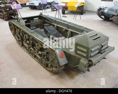 1955 Fouga VP 90, Tanks im Tank Museum, Saumur, Frankreich, Pic-8 Stockfoto