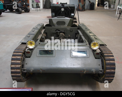 1955 Fouga 90, Tanks im Tank Museum, Saumur, Frankreich, Pic-2 VP Stockfoto