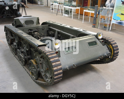 1955 Fouga VP 90, Tanks im Tank Museum, Saumur, Frankreich, Pic-3 Stockfoto