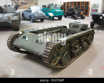 1955 Fouga VP 90, Tanks in den Tank Museum, Saumur, Frankreich, Bild-1 Stockfoto