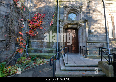 Kings College Chapel im Herbst, Kings College, University of Aberdeen, Old Aberdeen, Aberdeen, Schottland, Vereinigtes Königreich Stockfoto