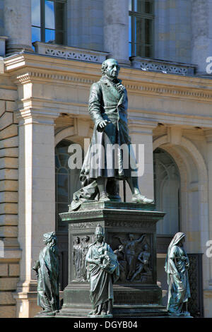 Minister Freiherr-Vom-Stein-Denkmal, Statue, Berlin Stockfoto