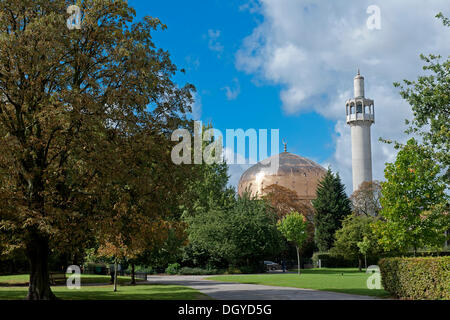 London Central Mosque oder Regents Park Moschee, Regents Park, London, England, Vereinigtes Königreich, Europa Stockfoto
