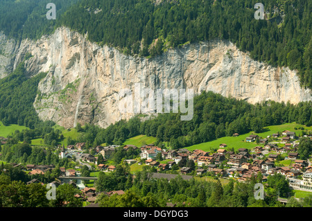 Lauterbrunnental, Schweiz Stockfoto