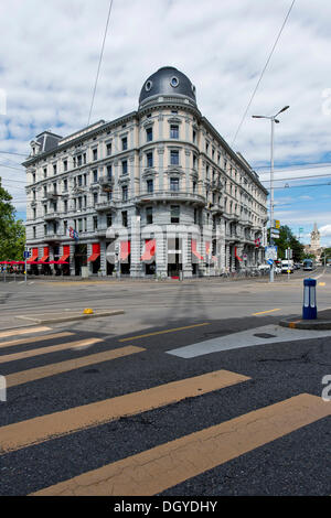 Bellevueplatz Quadrat, Bellevue, Zürich, Schweiz, Europa Stockfoto