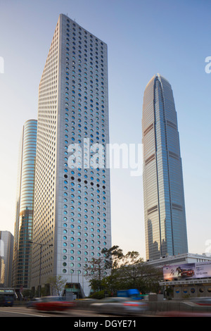 Jardine House und International Finance Centre, Central, Hong Kong, China Stockfoto
