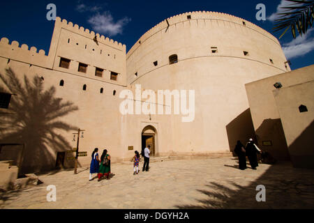 Nizwa Fort, Nizwa, Ad Dakhiliyah Region, Oman Stockfoto