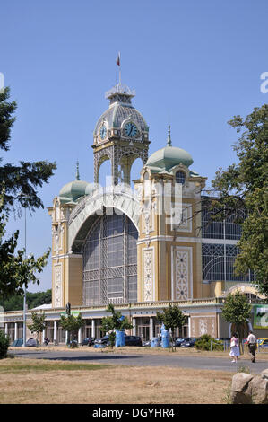 Industrielle Palace, Prager Messegelände Vystaviste, Prag, Tschechische Republik, Europa Stockfoto