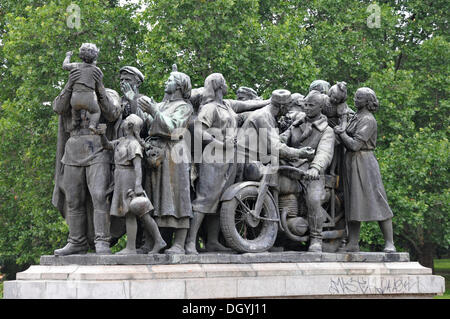 Denkmal der sowjetischen Armee, Sofia, Bulgarien, Europa Stockfoto