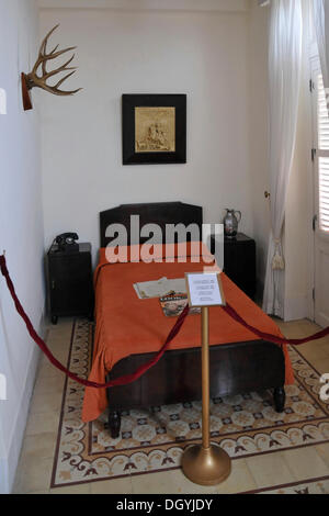 Zimmer von Ernest Hemingway am Ambos Mundos hotel, Calle Obispo Straße, Havanna, historischen Bezirk, Kuba, Karibik Stockfoto