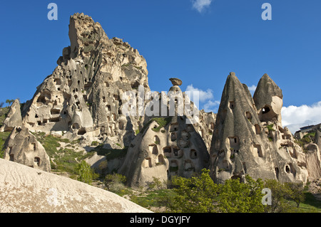 Tuff Felslandschaft, Kappadokien, Türkei Stockfoto