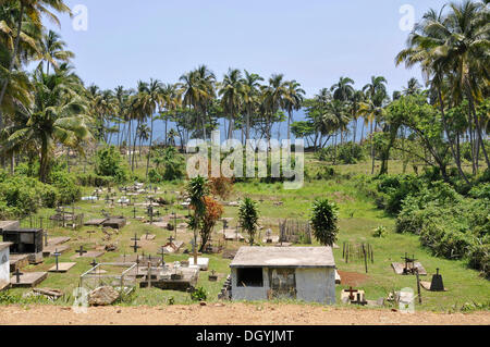 Friedhof in der Alexander von Humboldt Nationalpark, Kuba, Karibik, Zentralamerika Stockfoto