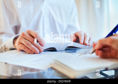 Team-Arbeit Stockfoto