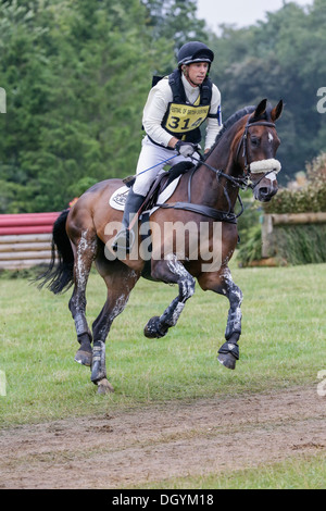 Sam Griffiths gerne mal auf dem Festival of British Eventing - Gatcombe Park 2013 Stockfoto